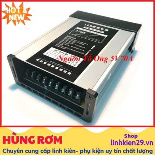 Nguồn tổ ong 5v 70a, Nguồn Led, Nguồn xung