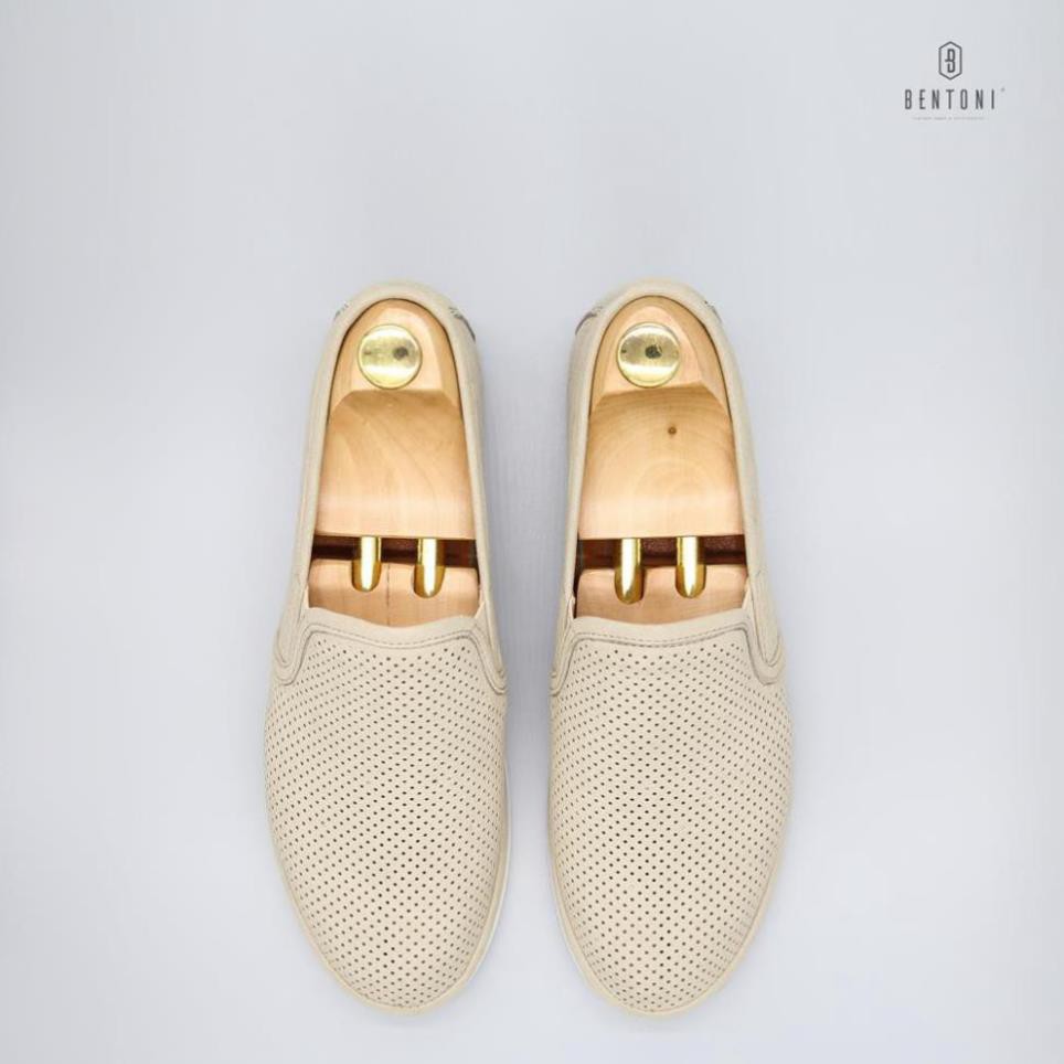 | Rẻ Nhất rồi | HOT Giày lười nam Bentoni slip on Cloudy Foam 16001-2-2 (Be) 💝 [ 2020 ] Tốt 2020 new new : ,