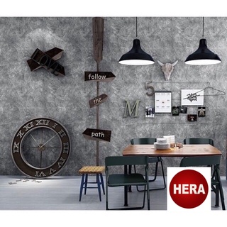 Giấy dán tường giả xi măng cuộn 10m [FREE_SHIP] - 10m decal dán tường giả xi măng có keo sẵn HERA