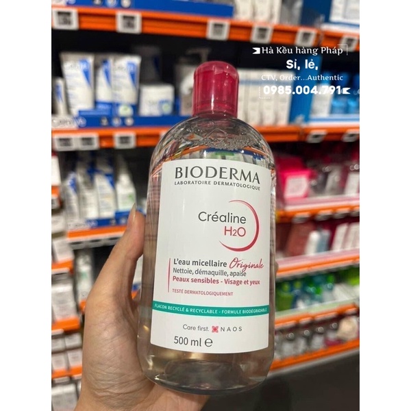 Tẩy trang Bioderma Pháp