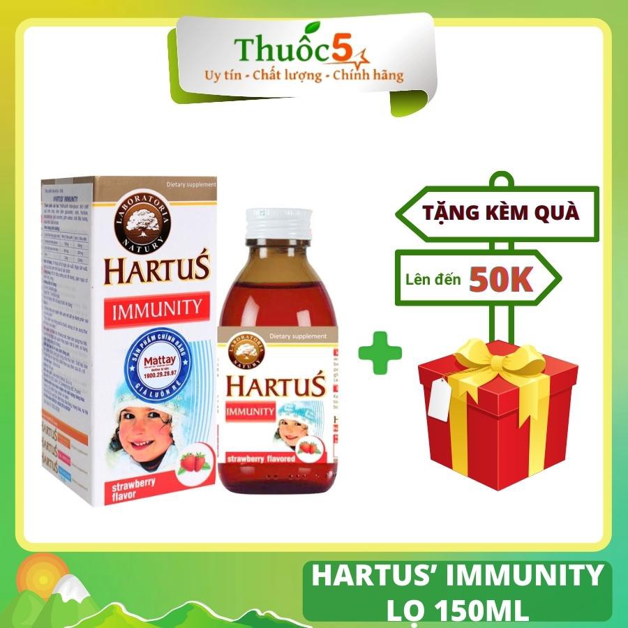 Hartus’ Immunity tăng sức đề kháng cho trẻ lọ 150ml