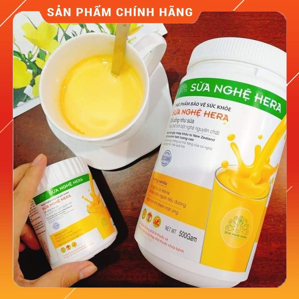 SỮA NGHỆ HERA 500gram | HỖ TRỢ ĐIỀU TRỊ ĐAU DẠ DÀY, TÁ TRÀNG, Tốt cho phụ nữ sau sinh và làm đẹp da | BigBuy360 - bigbuy360.vn