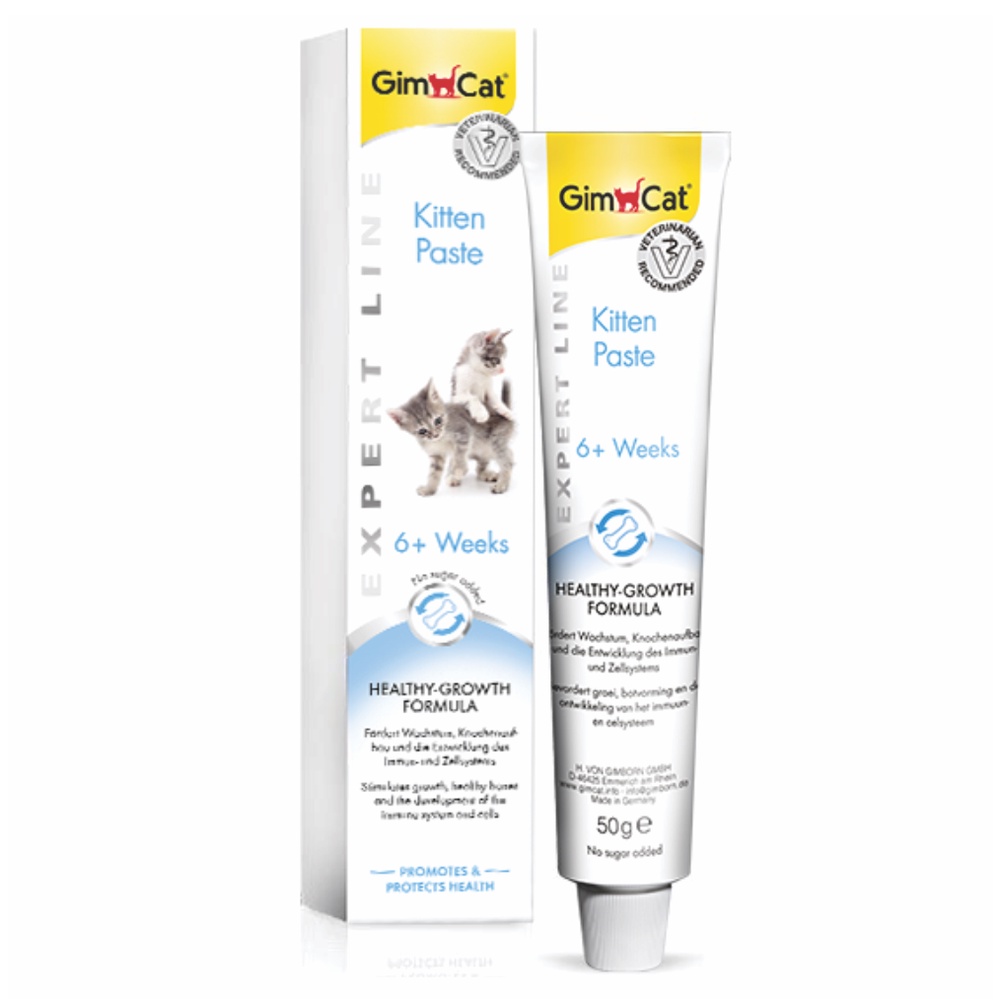 [Rẻ vô địch] [Có sẵn] Gel dinh dưỡng dành cho mèo con trên 6 tuần tuổi GimCat Kitten Paste