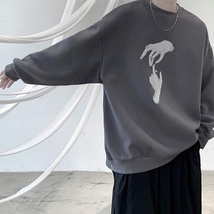 (A294) Áo thu đông sweater 3 màu đen - xám - trắng | BigBuy360 - bigbuy360.vn