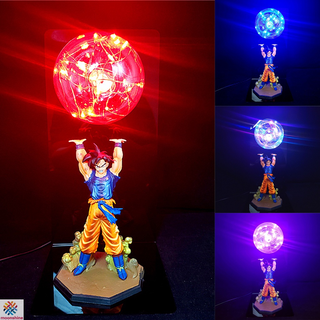 Đèn Led Để Bàn Hình Dragon Ball Goku Trang Trí Phòng Ngủ Trẻ Em