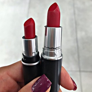 Son MAC màu Chili/ Ruby fullsize/ minisize