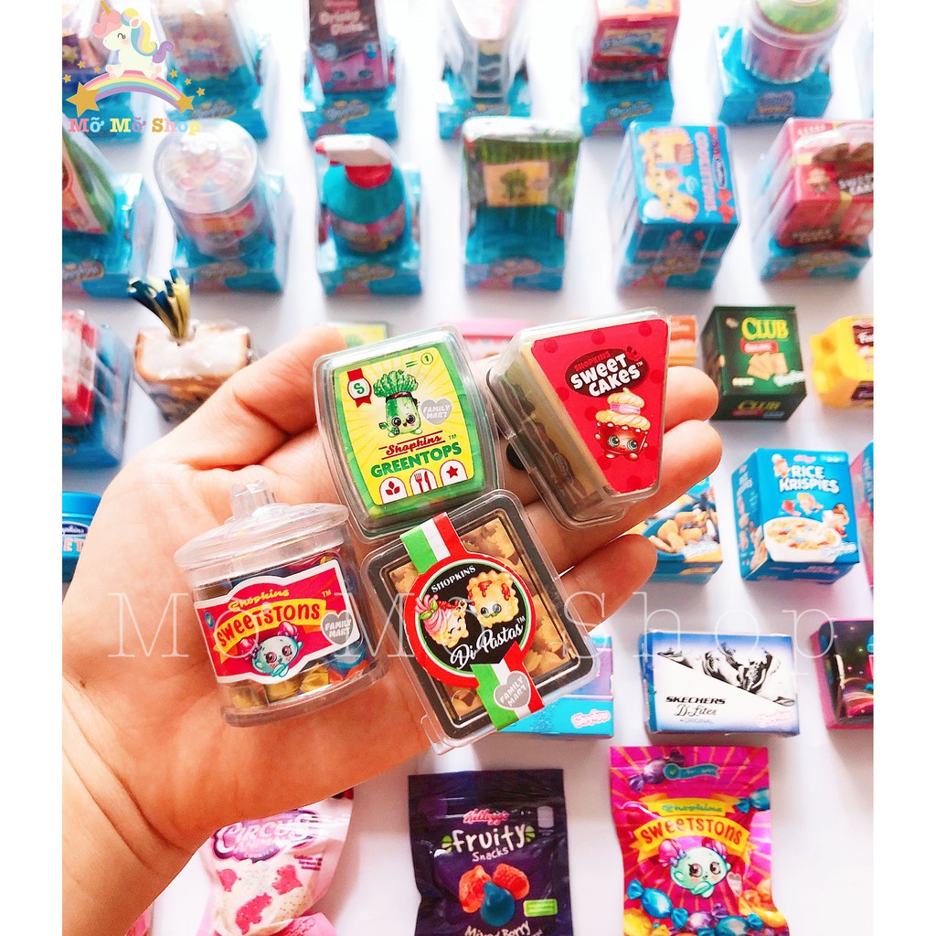 Combo Đồ Chơi Shopkins Hộp Fullbox (5/10/20/30 Không Trùng) Cho Bé [Đồ Chơi Nhựa]