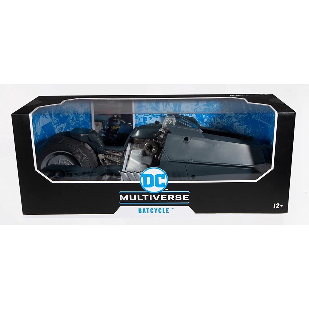 Mô hình xe motor batman, McFarlane Toys DC Multiverse Batman Curse of the White Knight Batcycle