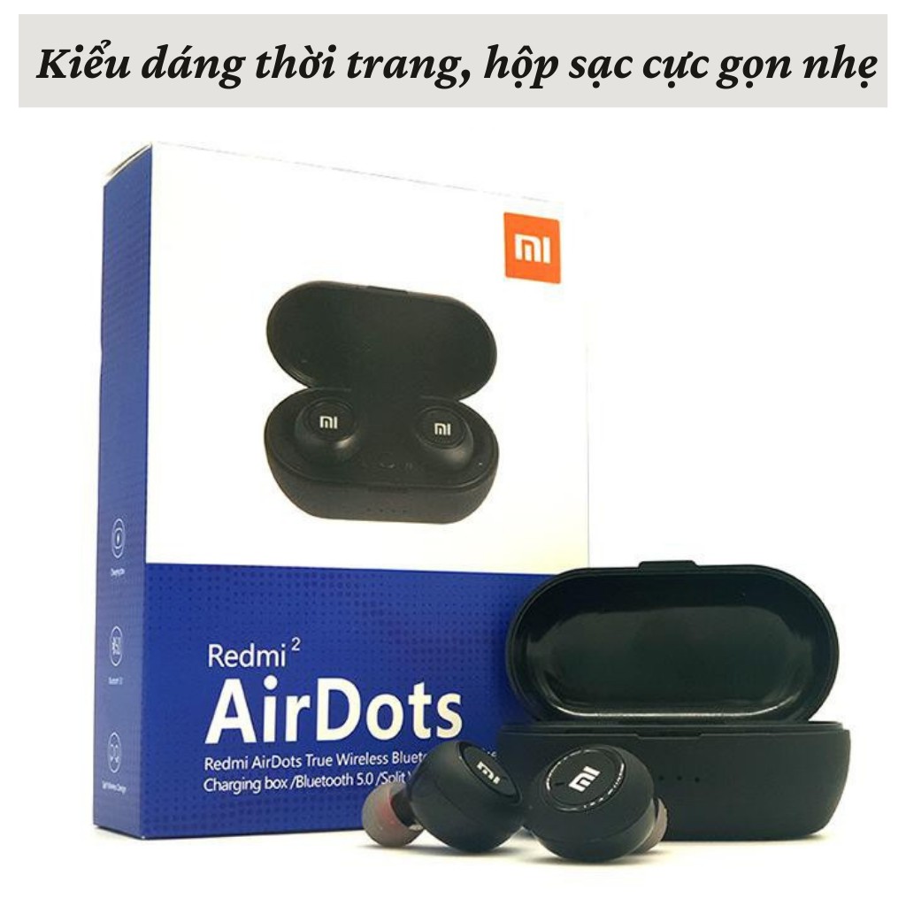 Tai Nghe Redmi2 Airdots - Tai Nghe Thời Trang Thể Thao - Nghe Nhạc Xem Phim Cực Thích Tai Nghe Hot 2020💥