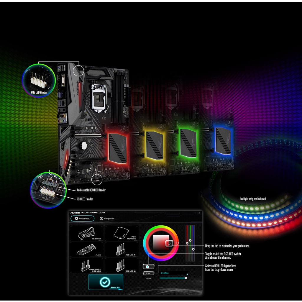 Mainboard Asrock B360 Fatality Gaming K4 cũ