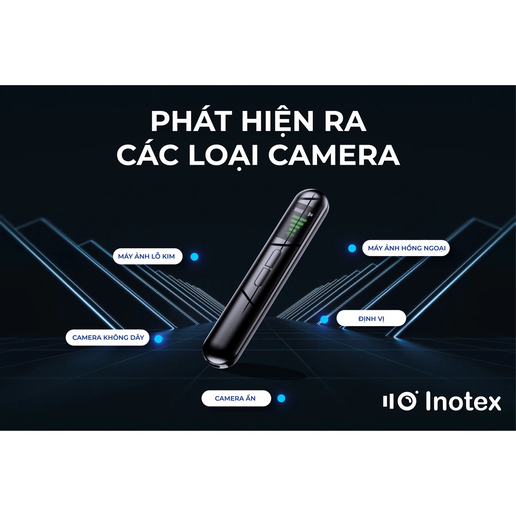 Thiết bị phát hiện Nghe Lén, Quay Lén, Ghi Âm - PA2 chính hãng bảo hành 12 tháng