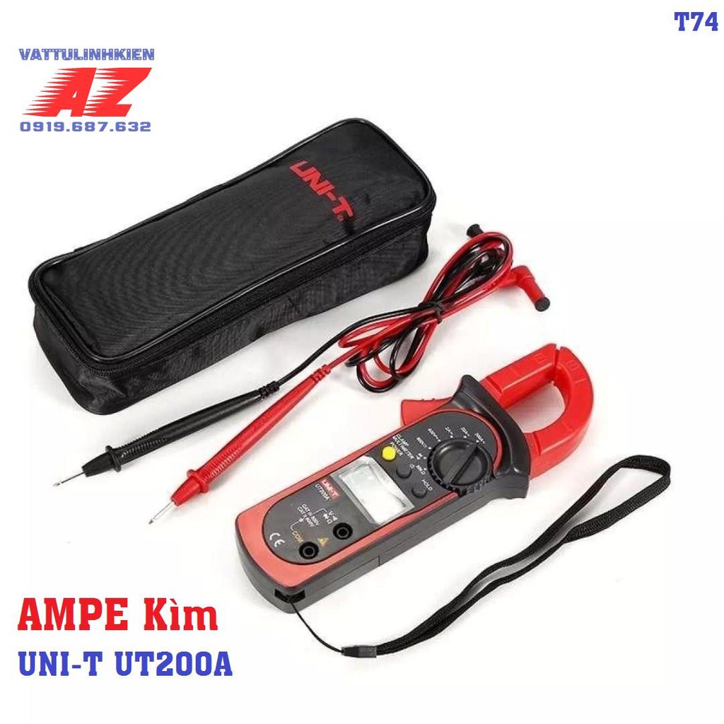 Ampe kìm kỹ thuật số cao cấp UNI-T UT200A