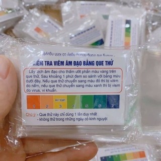 Que thử viêm nhiễm phụ khoa