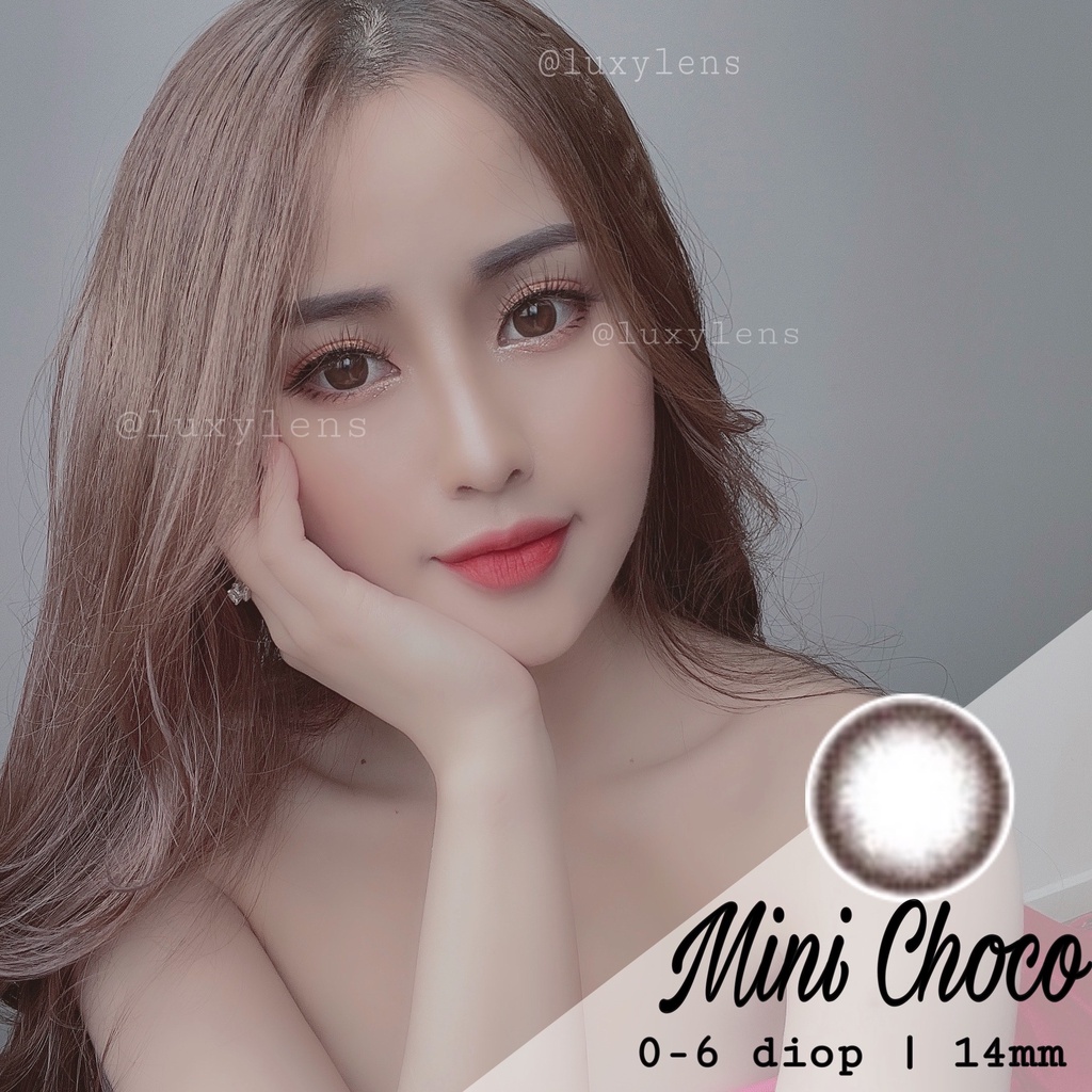 [ Được Chọn Mẫu ] Combo 2 Cặp Lens kèm Nước Ngâm, Nhỏ Mắt Hàn Quốc - Luxy Lens Hàn Quốc