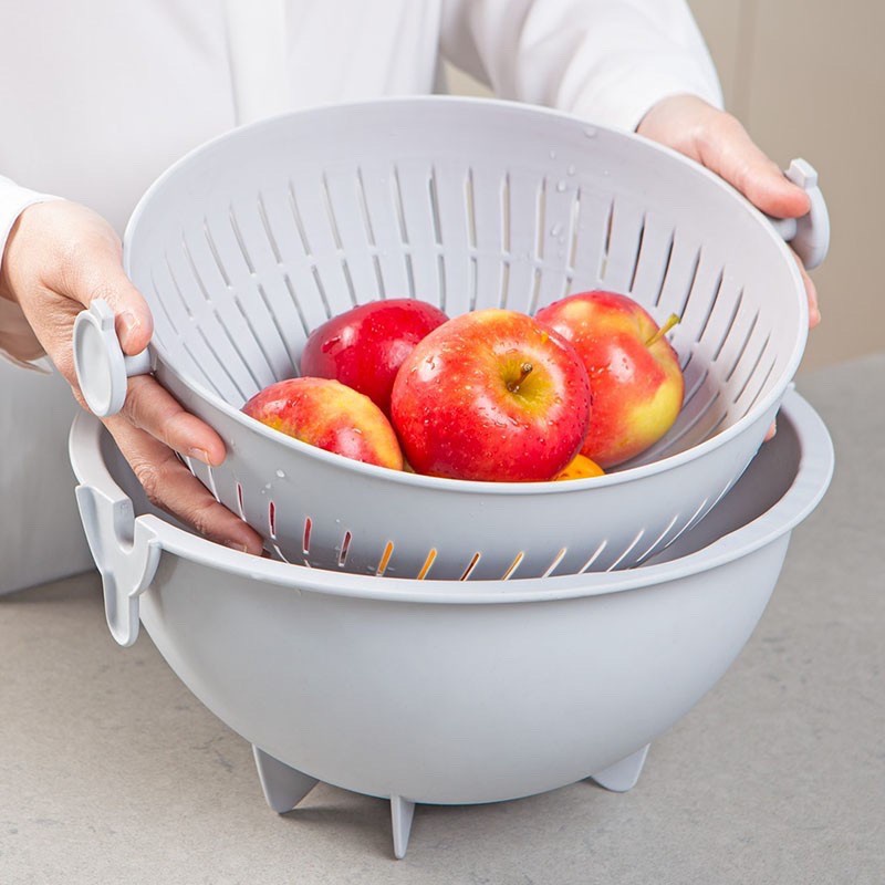 Rổ rửa thực phẩm 2 lớp Inochi cao cấp