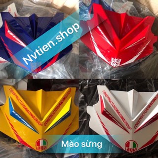 Ốp Mào Exciter 150 - Mão Sừng Exciter Lắp Chế Các Loại Xe ( giá 1 cái) 4.2