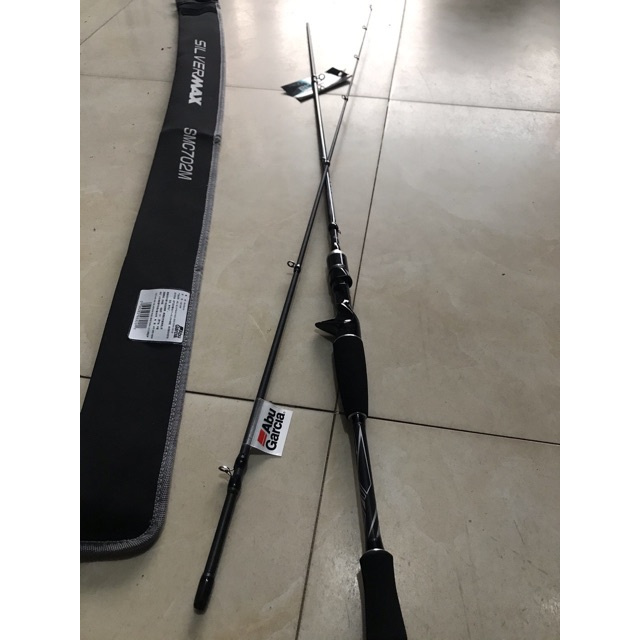 Cần lure ABu Garcia SILVERMAX có cả cần dùng máy đứng và máy ngang đồ câu cá hàng hót giá rẻ