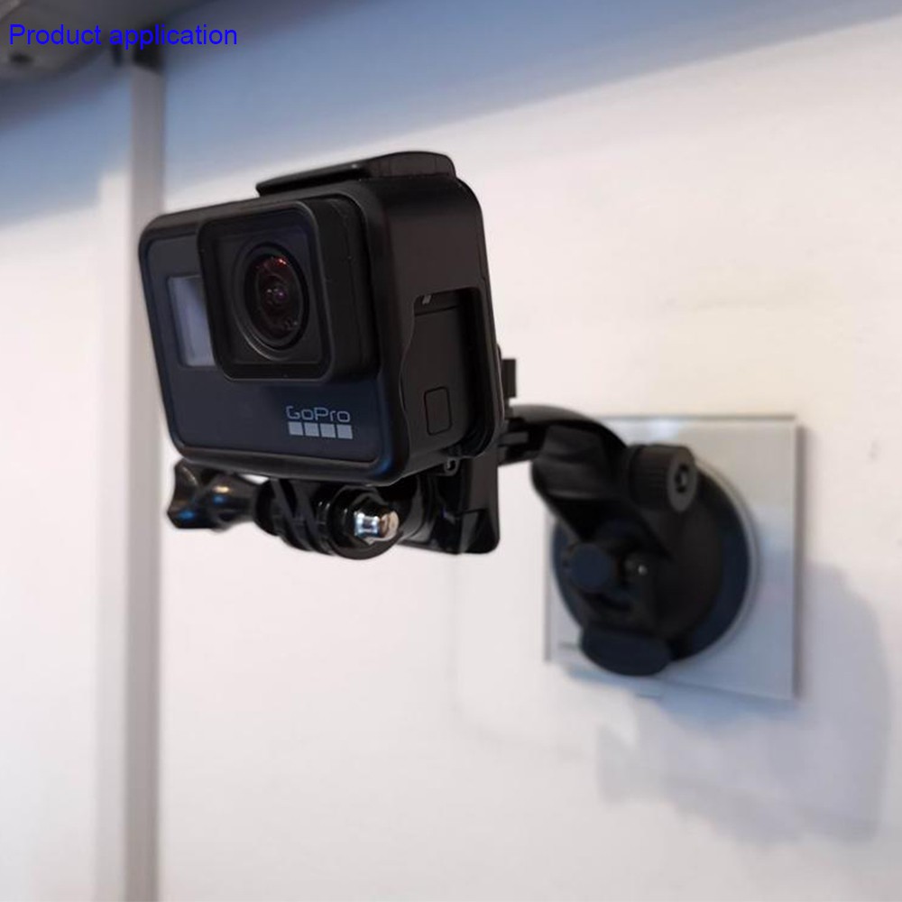 Giá đỡ Lammcou gắn kính chắn gió ô tô 7cm cho máy ảnh hành động OSMO/ GoPro 10 9 8 7 6 5 4 SJ8PRO SJ9 Yi 4K H8 H9R