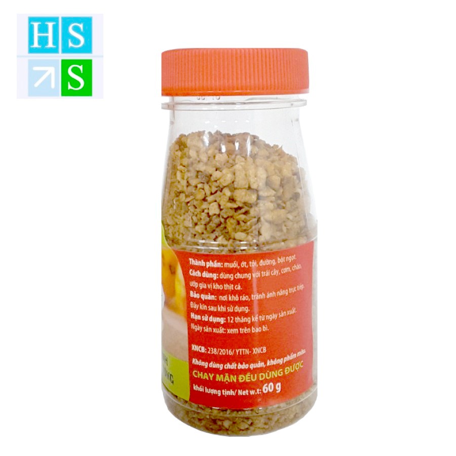 ( Bán sỉ ) Muối TÔM , Muối TIÊU , Muối ỚT đặc sản Tây Ninh (Lọ 60g , ăn CHAY , ăn mặn đều dùng được) | BigBuy360 - bigbuy360.vn