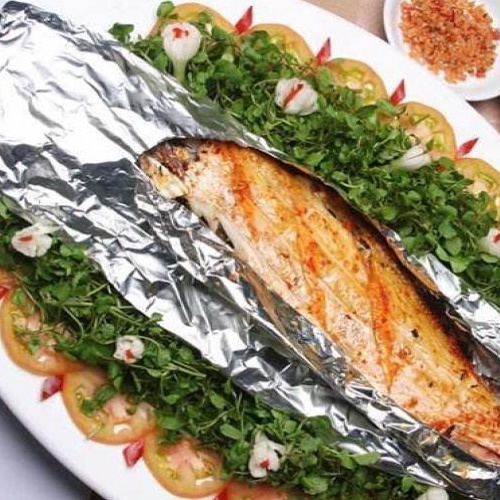 Giấy bạc nướng thực phẩm 1kg/ cuộn