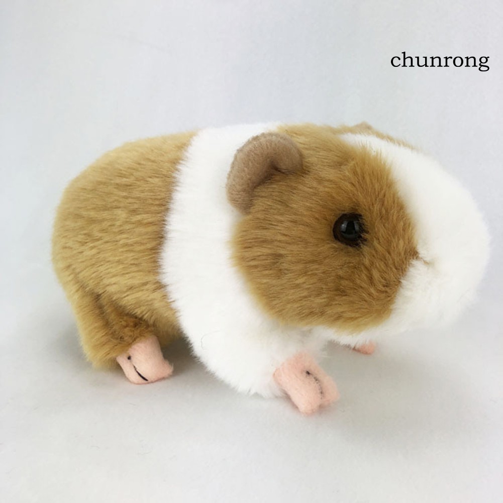 CR+Simulation Guinea Pig Animal Plush Stuffed Doll Kids Toy Gift Sofa Bed Decor