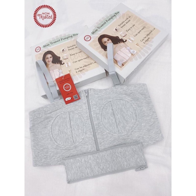 Áo hút sữa rảnh tay cao cấp Mom Trusted