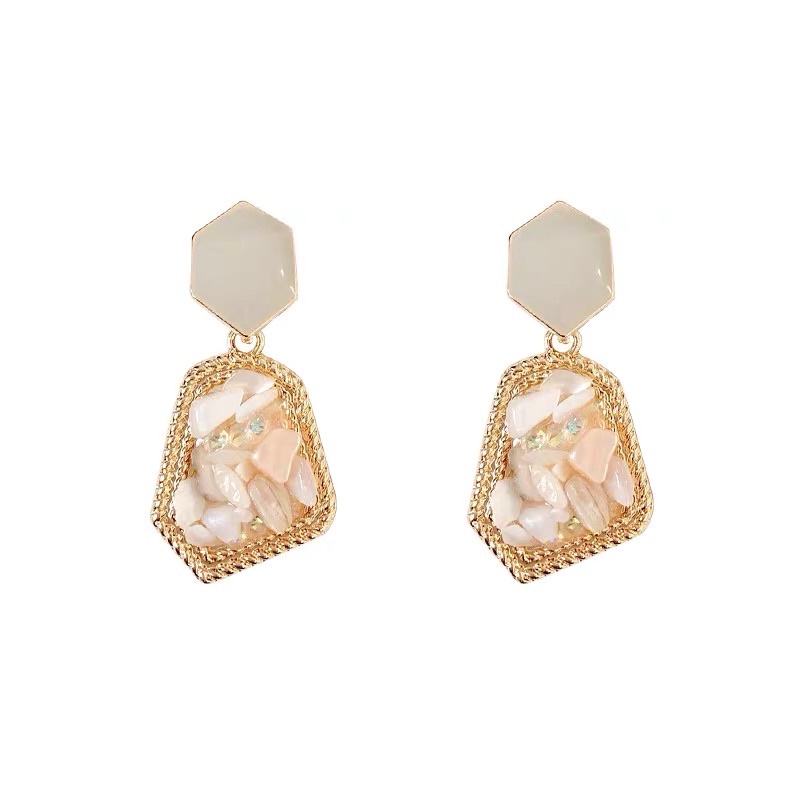 Hoa tai đính hạt xinh nữ tính - Maben