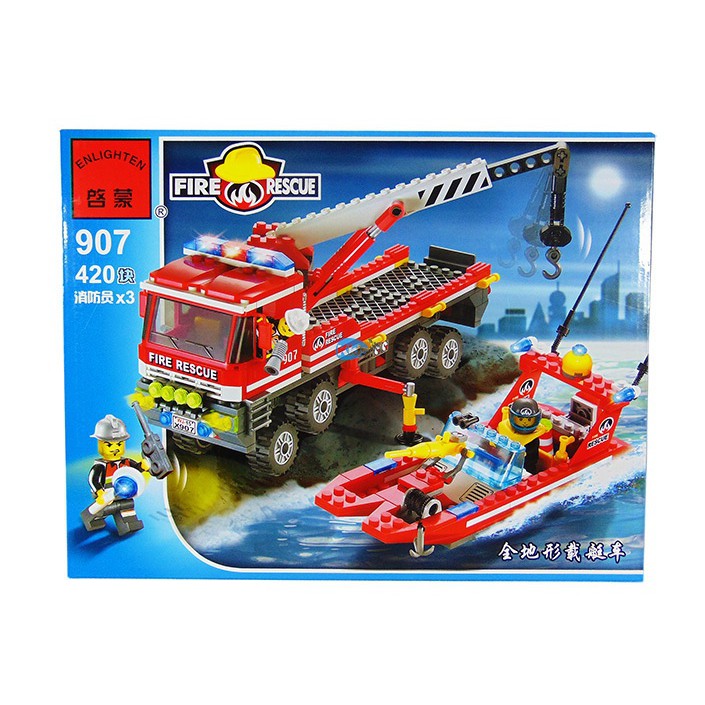 Lego Xe cứu hỏa - Mã SP: 907