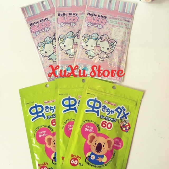 Miếng dán chống muỗi cho bé