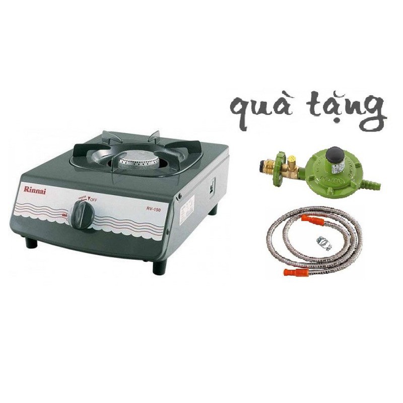 BẾP GA ĐƠN RINNAI RV-150G TẶNG BỘ VAN GA