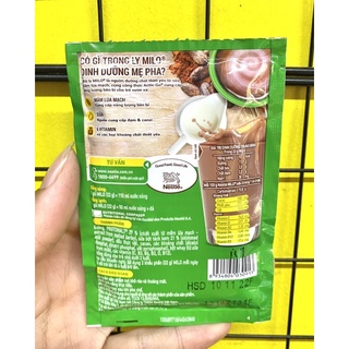 Bột thức uống lúa mạch 3in1 Milo Active Go gói 22g