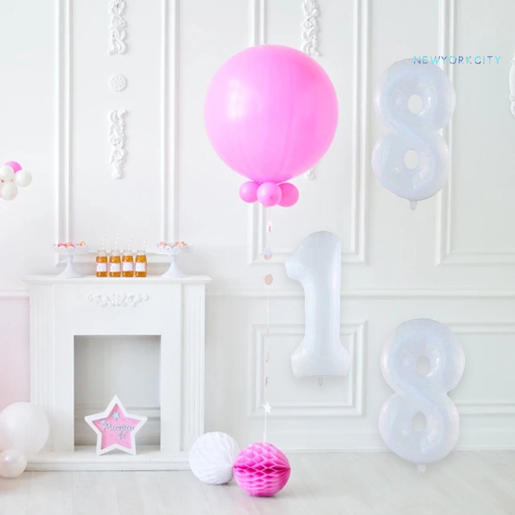 1 Bong Bóng Hình Chữ Số 32Inch Bằng Lá Nhôm Dùng Trang Trí Tiệc Sinh Nhật