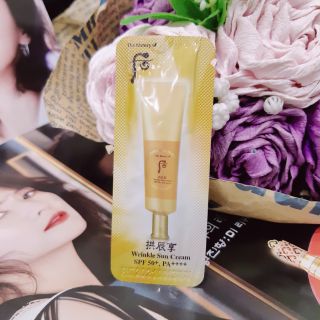 50 Sample kem chống nắng chống nhăn Whoo