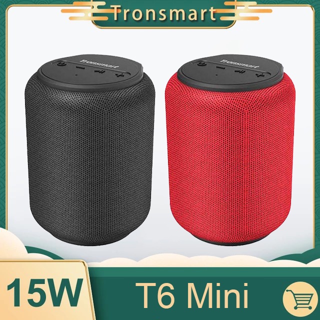 Tronsmart Element T6 Mini Loa Bluetooth 5.0 ngoài trời chống thấm nước IPX6 15W chơi nhạc lên tới 24 giờ