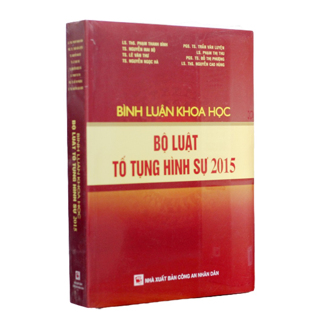 Sách - Bình luận khoa học bộ luật tố tụng hình sự 2015