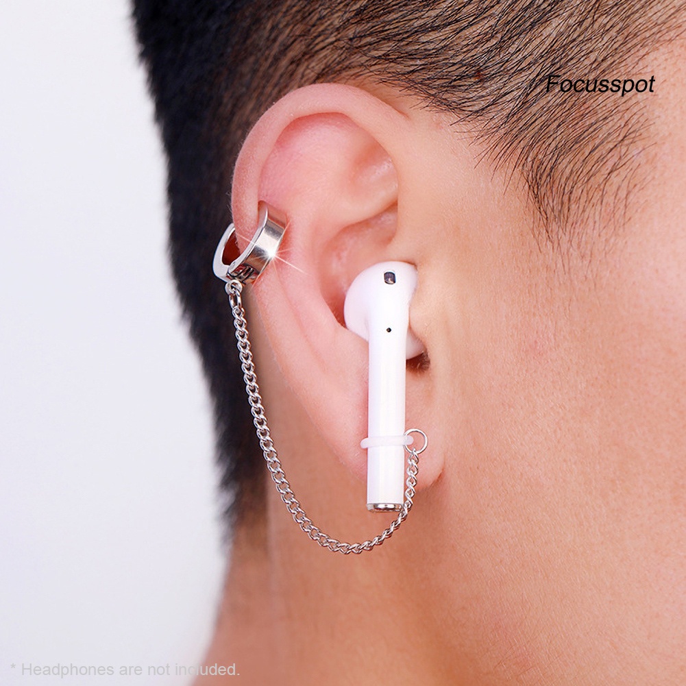 Fs Tai Nghe Không Dây Bằng Thép Titan Dạng Dây Xích Cho Airpods