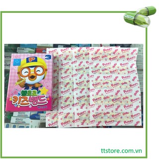 Băng cá nhân cho trẻ em Kids Band Hình Pororo (Hộp 20 miếng) [kid]