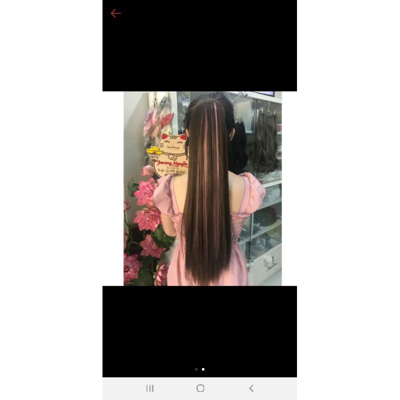 tóc giả móc nails duongduong