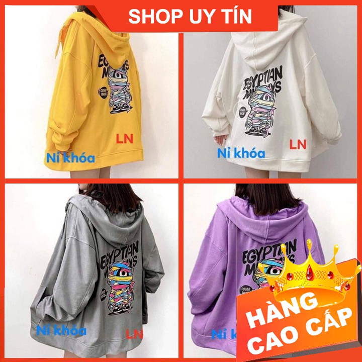 [𝗙𝗥𝗘𝗘 𝗦𝗛𝗜𝗣 - Hàng Cao Cấp] Áo Hoodie - Áo Nỉ In Hình Xác Ướp Ai Cập Cực Ngầu - Hàng Đẹp