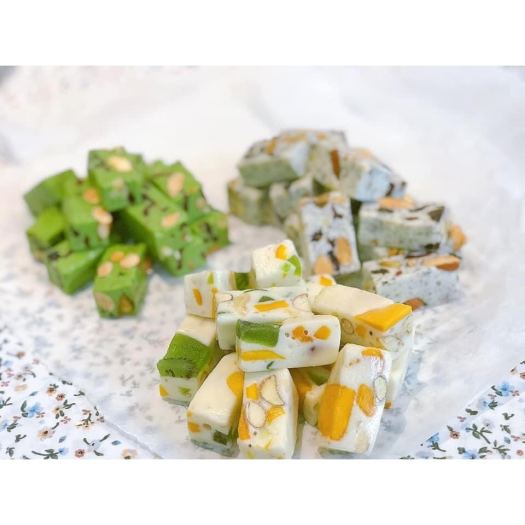 Kiwi sẩy dẻo loại 1, nguyên liệu làm kẹo nougat, trang trí bánh gói 100g