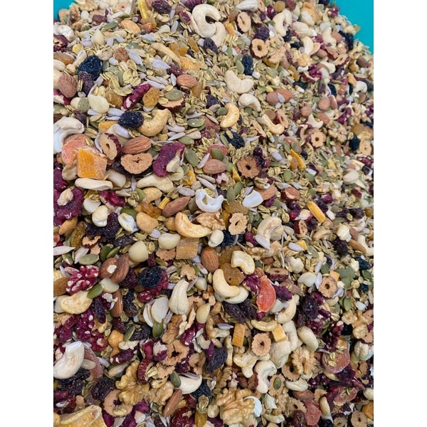 Hạt Mix 13 Loại GRANOLA Siêu Hạt Nhập Khẩu - Hộp 500gram
