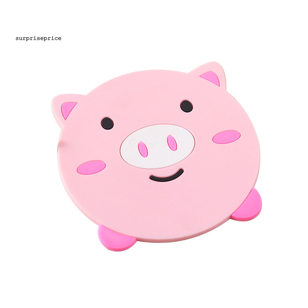 Miếng Lót Bàn Ăn Chống Trượt Hình Động Vật Đáng Yêu Dễ Thương