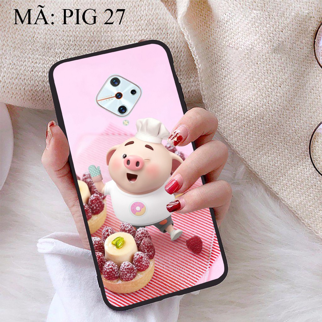 Ốp lưng Vivo S1 Pro viền dẻo TPU BST Heo Con