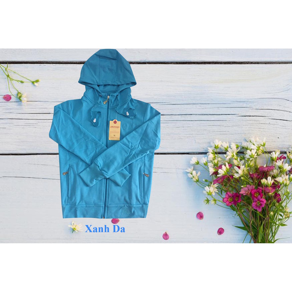 ÁO KHOÁC NỮ XANH DA CHẤT ĐẸP