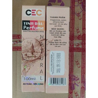 Xịt xả vải khô CEC chai 100ml ( xịt thơm vải sợi )