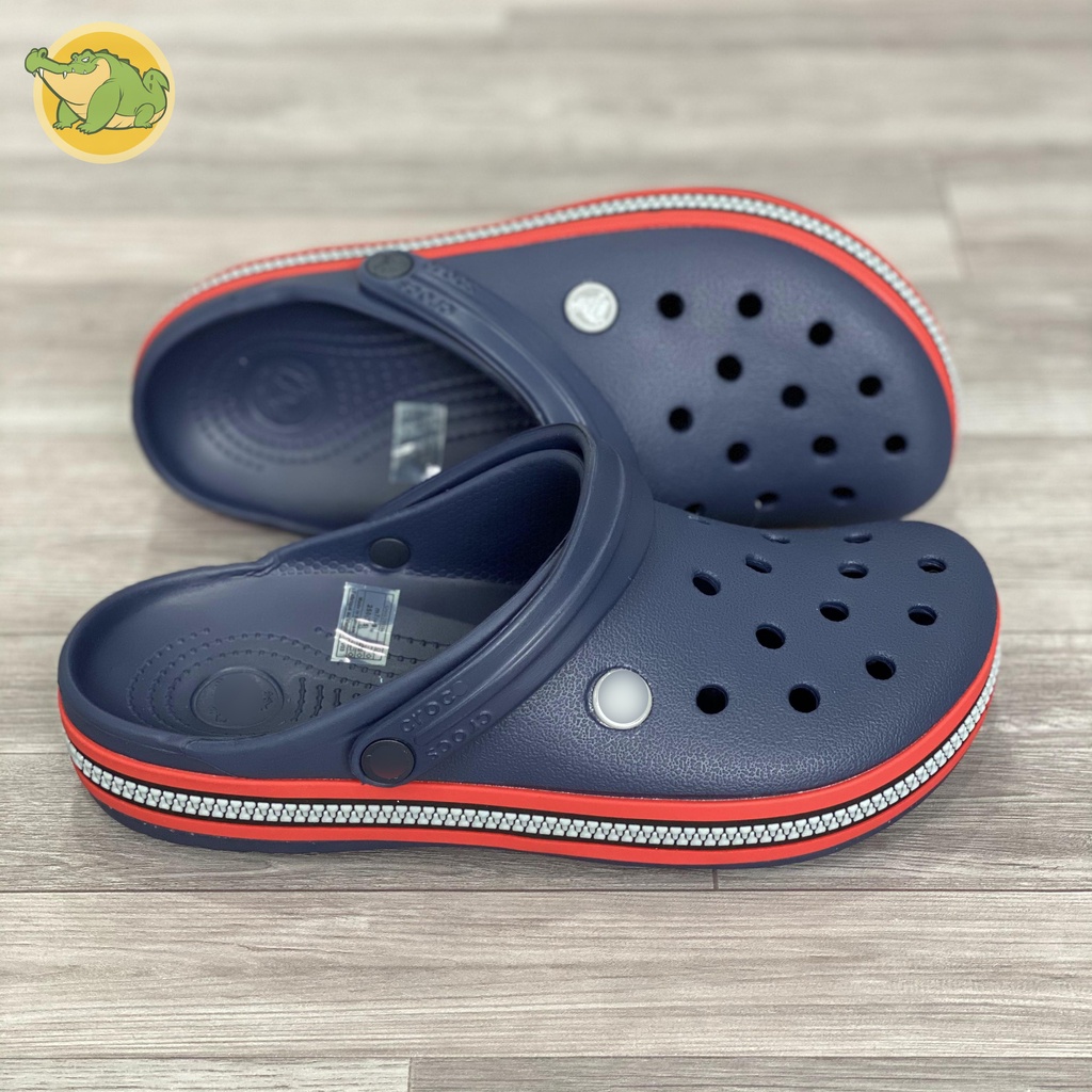 Dép CROCS BAND ZIPPER Nam Nữ Êm Nhẹ, Mềm và Không Mùi