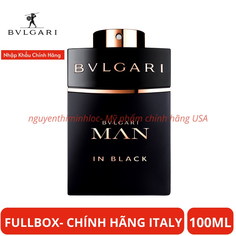 Nước hoa nam BVLGARI Man In Black EDP 100ml