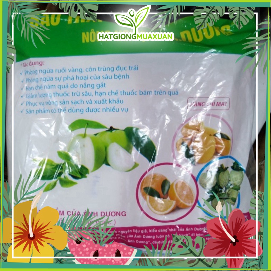 S rẻ 100 Túi 30x30cm Túi Bọc Trái Cây Bưởi Diễn chuẩn chất lượng