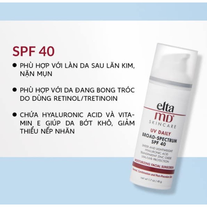 [Sample 2g] Kem chống nắng Elta MD SPF 30 - SPF 46 - SPF 41 - SPF 40 - SPF 44 - SPF 45 - SPF 47 SPF 50 untinted & tinted | BigBuy360 - bigbuy360.vn