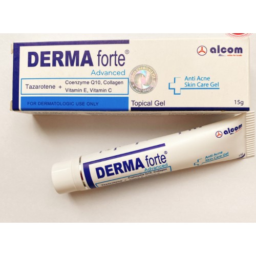 Gel Mờ Thâm Mụn Giảm Viêm Gamma Chemicals Derma Forte Advanced 15g - Khongcoson